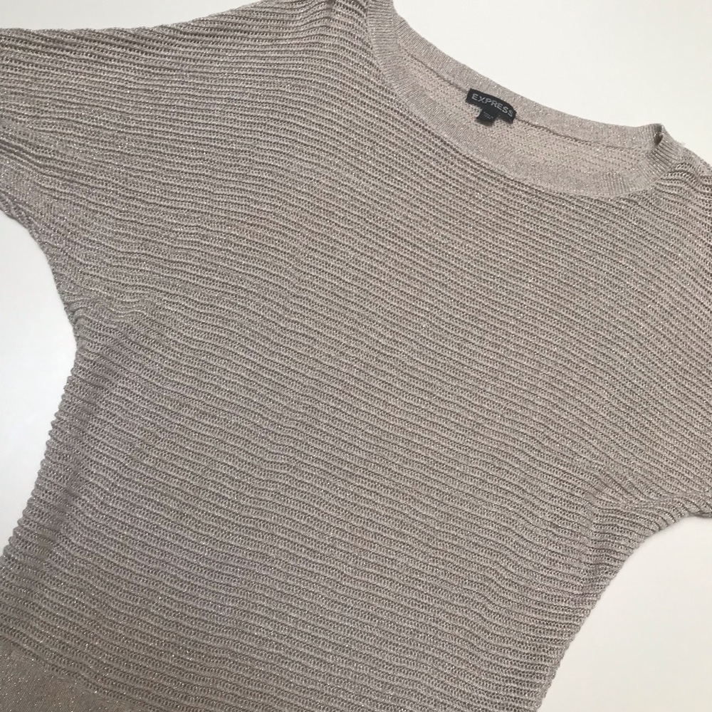 Sparkling gold express top